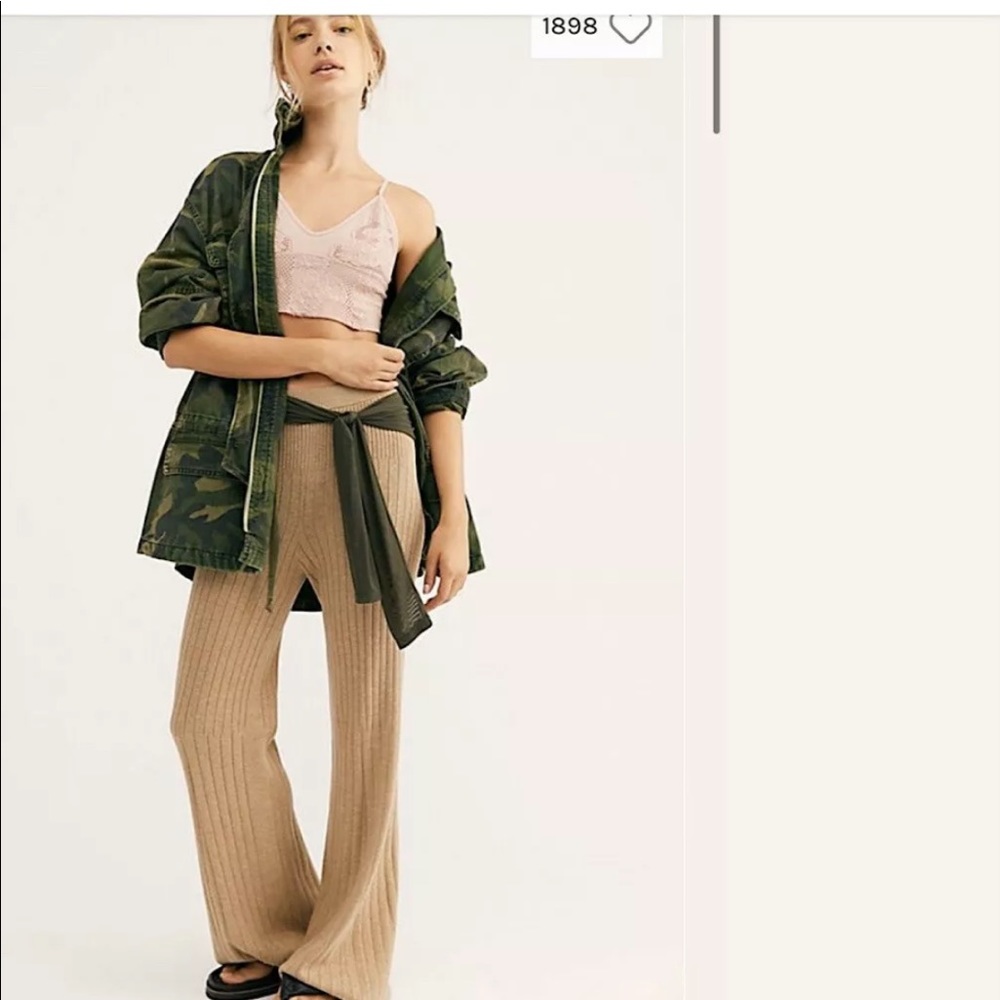 Free People Seize The Day Military Jacket Camo - Picture 1 of 3